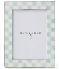 MacKenzie-Childs Check® Silver Plated 5 x 7 in. Frame