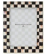MacKenzie-Childs Check® Silver Plated 5 x 7 in. Frame