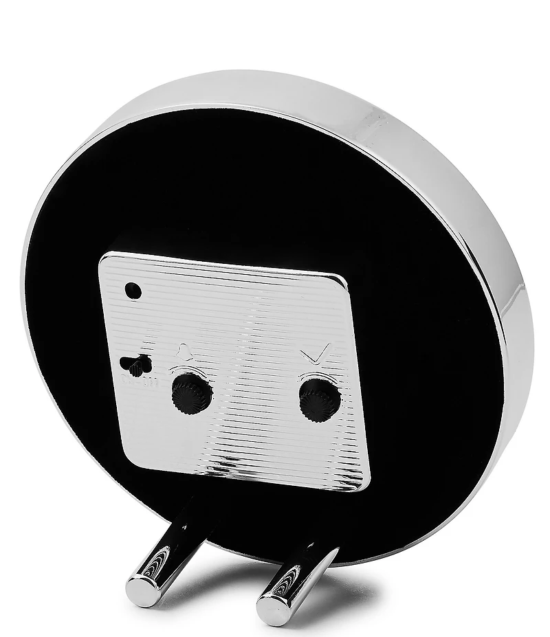 MacKenzie-Childs Check Round Desk Clock