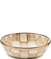 MacKenzie-Childs Check Enamel Relish Dish