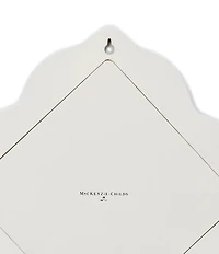 MacKenzie-Childs Check Quatriflower Small Wall Mirror