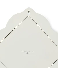 MacKenzie-Childs Check Quatriflower Small Wall Mirror