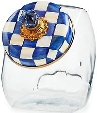 MacKenzie-Childs Sweets Jar with Check Lid