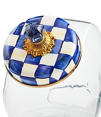 MacKenzie-Childs Sweets Jar with Check Lid