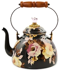 MacKenzie-Childs Wild Rose Tea Kettle