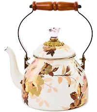 MacKenzie-Childs Wild Rose Tea Kettle