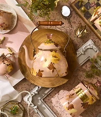 MacKenzie-Childs Wild Rose Tea Kettle