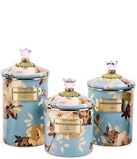 MacKenzie-Childs Wild Rose Canister