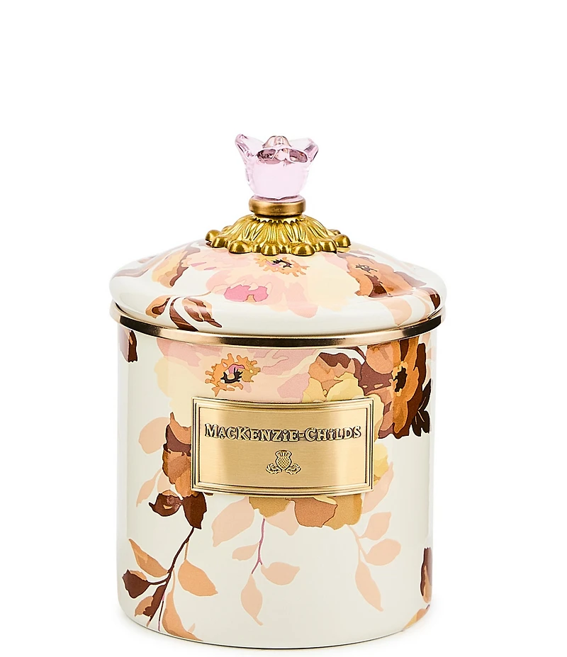 MacKenzie-Childs Wild Rose Canister