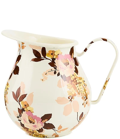 MacKenzie-Childs Wild Rose Floral Pitcher