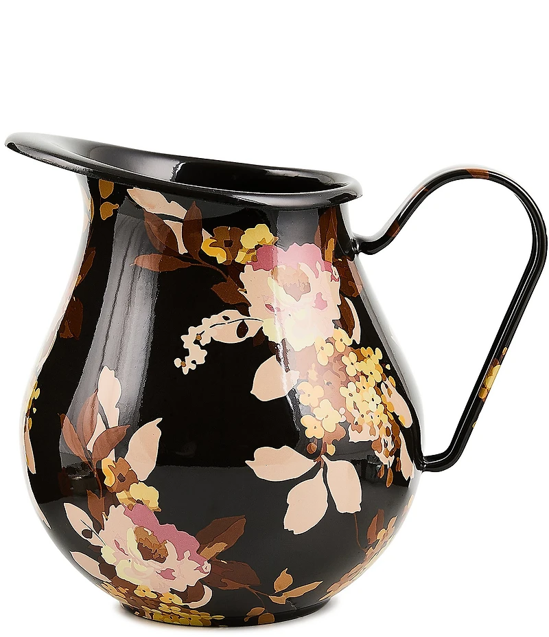 MacKenzie-Childs Wild Rose Floral Pitcher