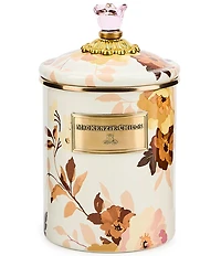 MacKenzie-Childs Wild Rose Canister