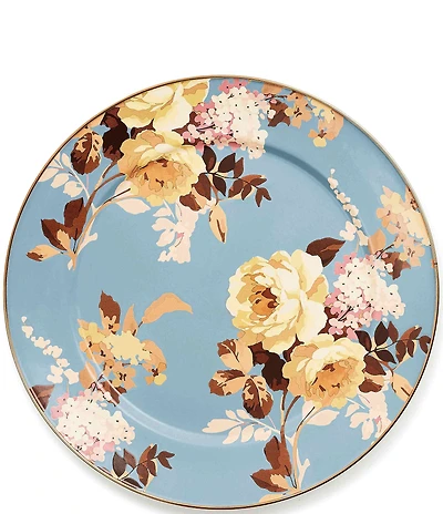 MacKenzie-Childs Wild Rose Enamel Charger Plate