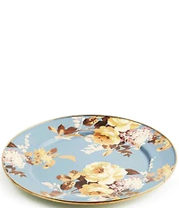 MacKenzie-Childs Wild Rose Enamel Charger Plate