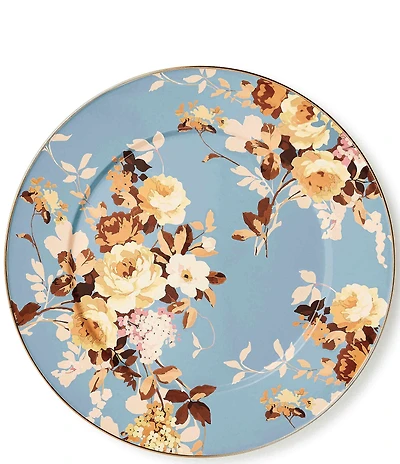 MacKenzie-Childs Wild Rose Enamel Serving Platter