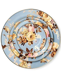 MacKenzie-Childs Wild Rose Enamel Serving Platter