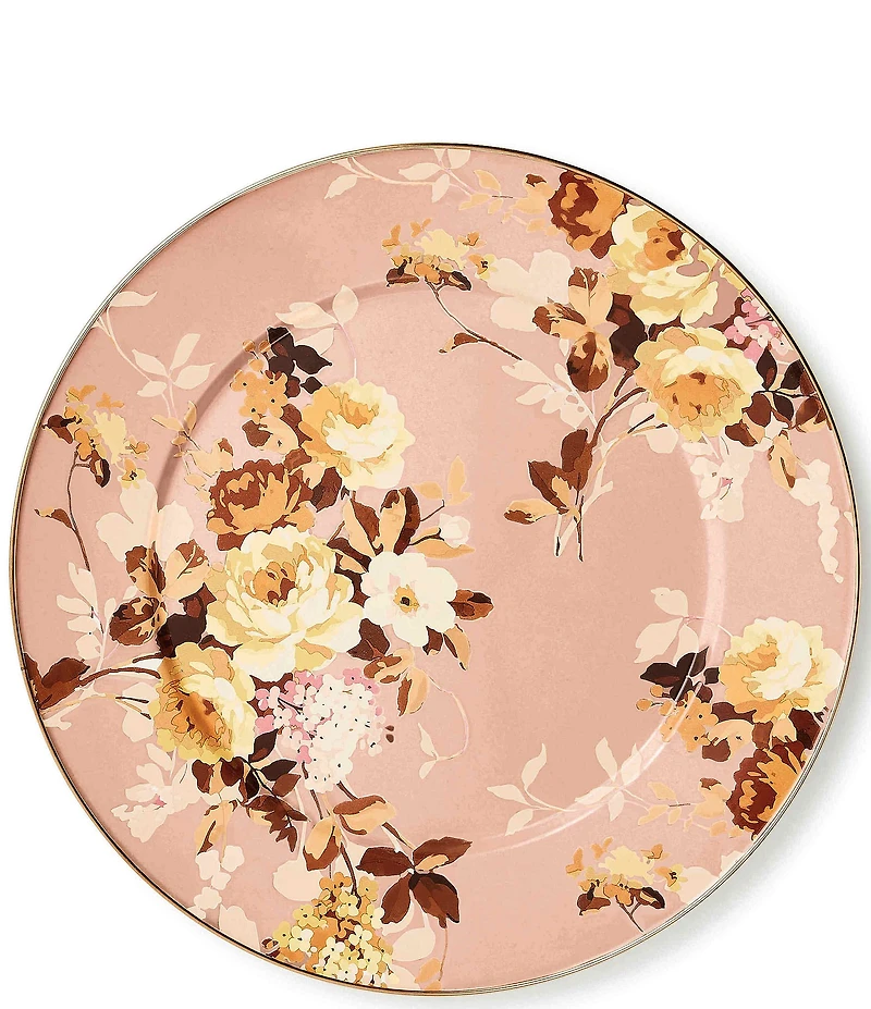 MacKenzie-Childs Wild Rose Enamel Serving Platter