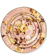 MacKenzie-Childs Wild Rose Enamel Serving Platter