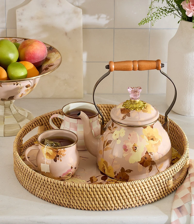 MacKenzie-Childs Wild Rose Novelty Mug
