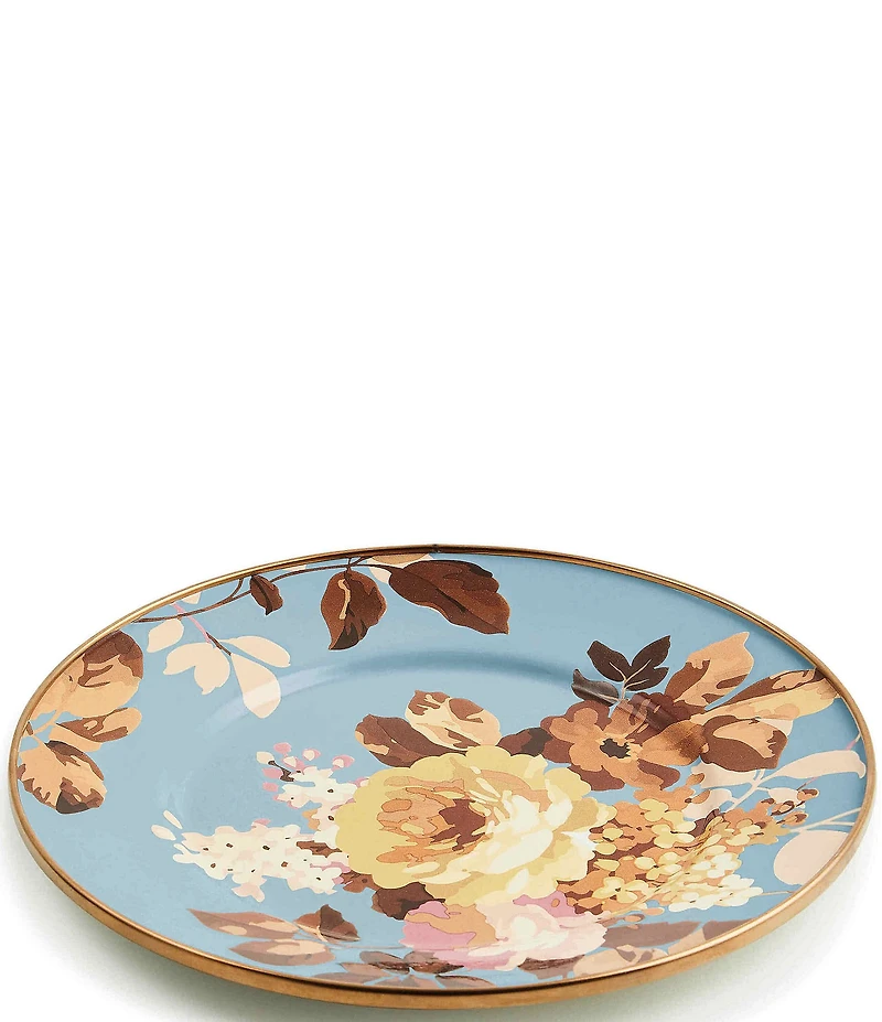 MacKenzie-Childs Wild Rose Salad Plate