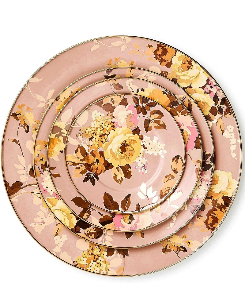 MacKenzie-Childs Wild Rose Salad Plate