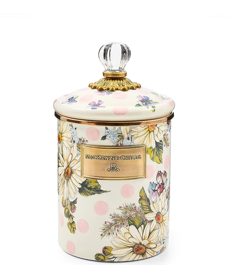MacKenzie-Childs Wildflowers Canister