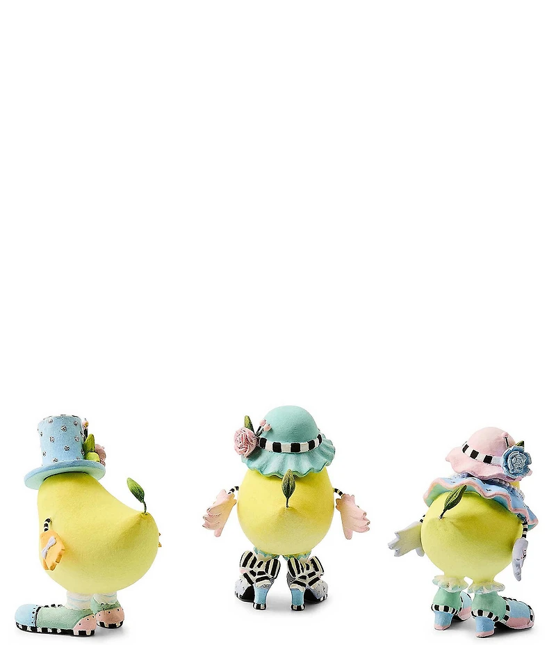 MacKenzie-Childs x Patience Brewster Easter Collection Three Sweet Chicks, Set of 3