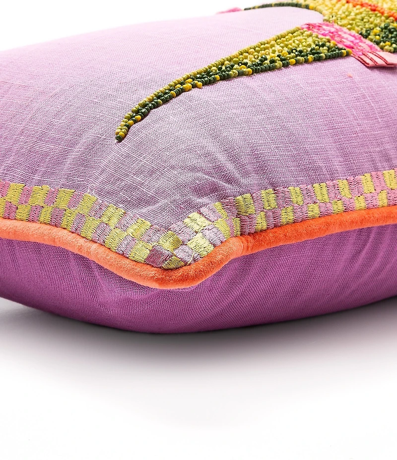 MacKenzie-Childs x Patience Brewster Gloria Alligator Lumbar Pillow