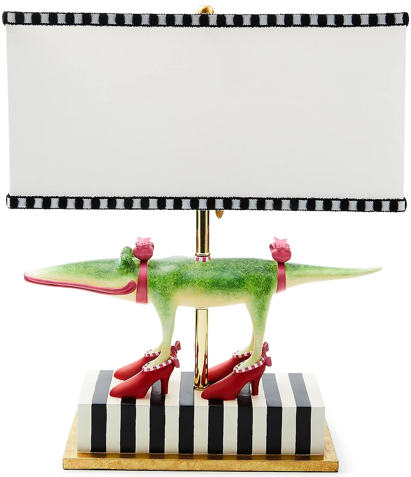 MacKenzie-Childs x Patience Brewster Gloria Alligator Table Lamp