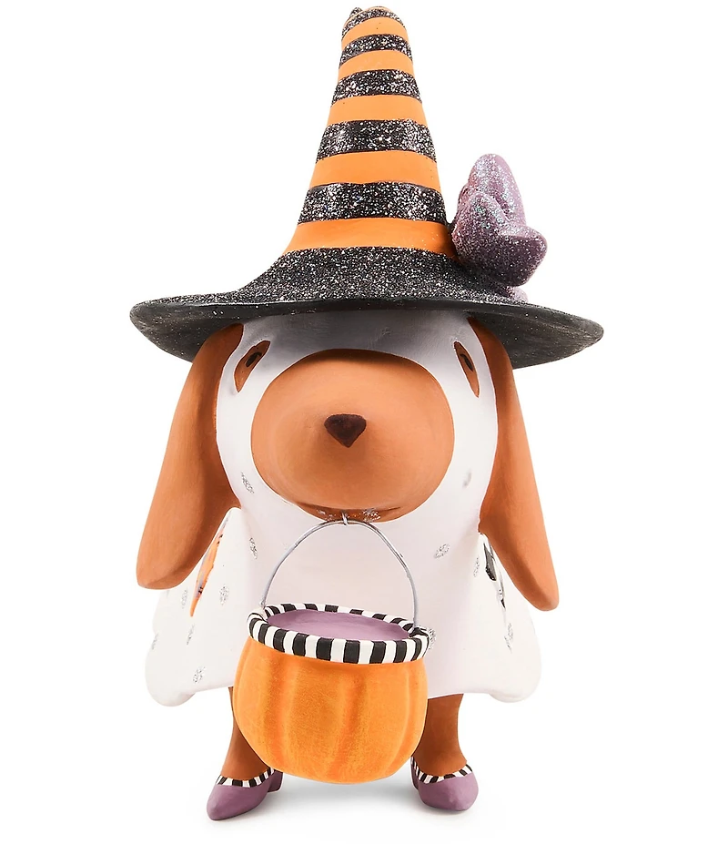 MacKenzie-Childs x Patience Brewster Dottie the Dachshund Ghost Figure