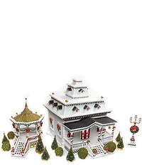 MacKenzie-Childs x Patience Brewster Holiday Collection Caroler Gazebo Display
