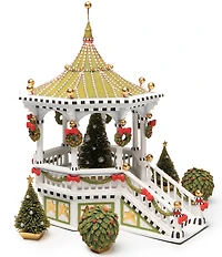 MacKenzie-Childs x Patience Brewster Holiday Collection Caroler Gazebo Display