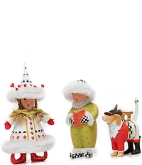 MacKenzie-Childs x Patience Brewster Holiday Collection Caroler Trio Set