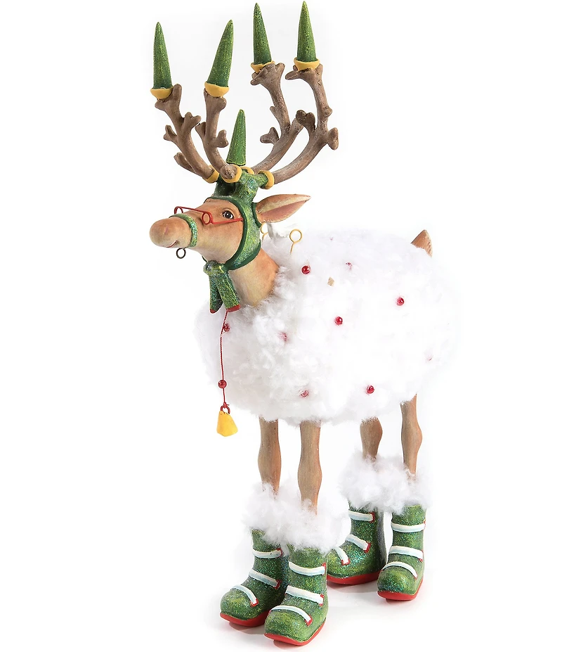 MacKenzie-Childs x Patience Brewster Holiday Collection Dash Away Blitzen Reindeer Figurine
