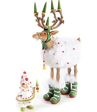 MacKenzie-Childs x Patience Brewster Holiday Collection Dash Away Blitzen's Elf Ornament