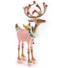 MacKenzie-Childs x Patience Brewster Holiday Collection Dash Away Cupid Reindeer Figure