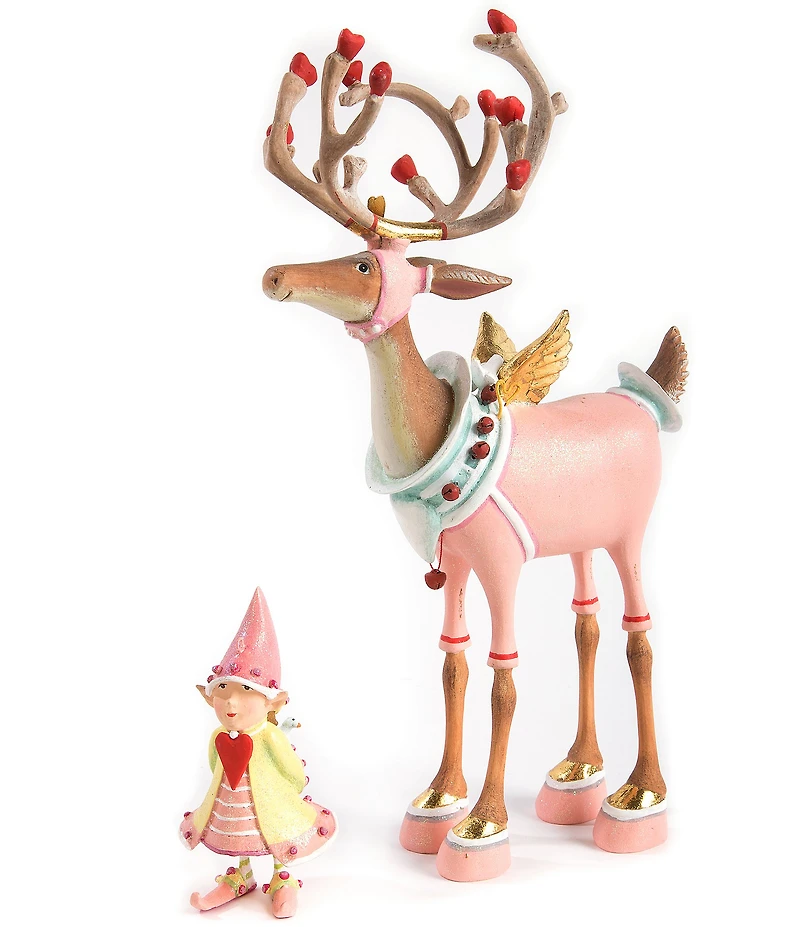 MacKenzie-Childs x Patience Brewster Holiday Collection Dash Away Cupid's Elf Ornament