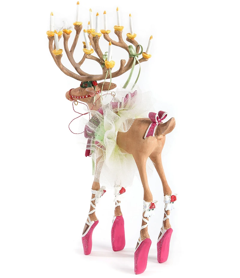 MacKenzie-Childs x Patience Brewster Holiday Collection Dash Away Dancer Reindeer Figurine