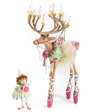 MacKenzie-Childs x Patience Brewster Holiday Collection Dash Away Dancer's Elf Ornament