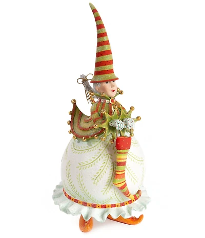 MacKenzie-Childs x Patience Brewster Holiday Collection Dash Away Mrs. Santa Figure