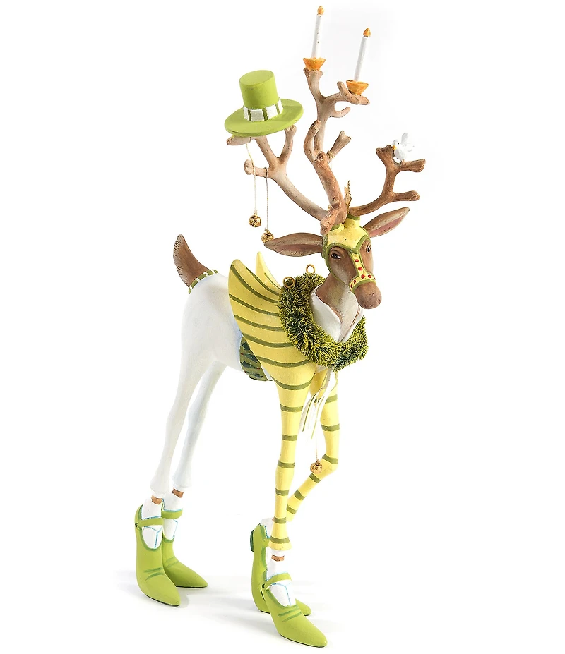MacKenzie-Childs x Patience Brewster Holiday Collection Dash Away Prancer Reindeer Figurine