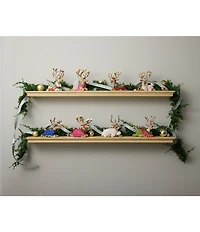 MacKenzie-Childs x Patience Brewster Holiday Collection Dash Away Sitting Donna Reindeer Figurine