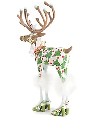 Mackenzie-Childs x patience Brewster Holiday Collection Dash Away Vixen Reindeer Figurine