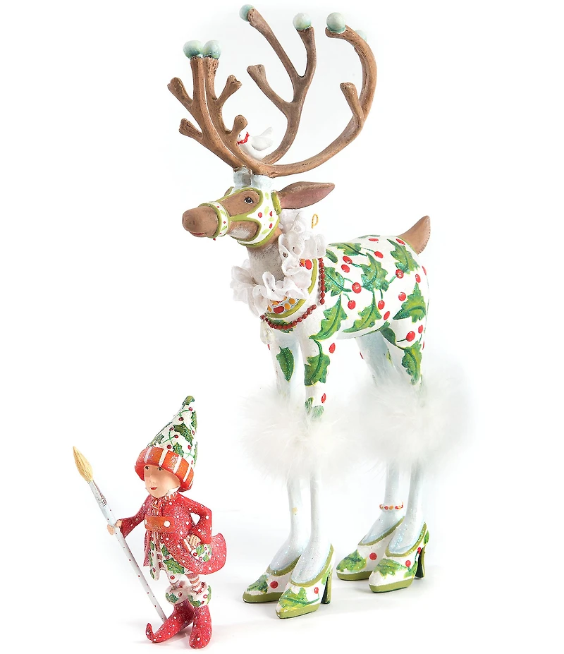MacKenzie-Childs x Patience Brewster Holiday Collection Dash Away Vixen's Elf Ornament