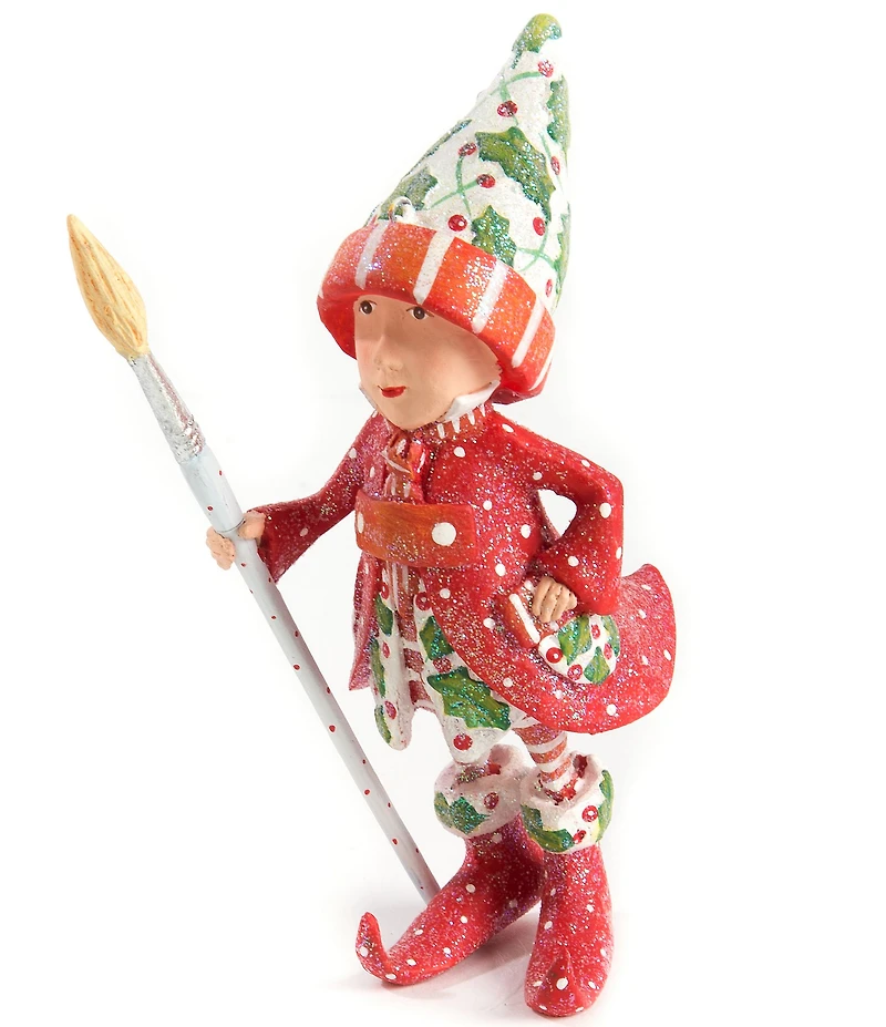MacKenzie-Childs x Patience Brewster Holiday Collection Dash Away Vixen's Elf Ornament