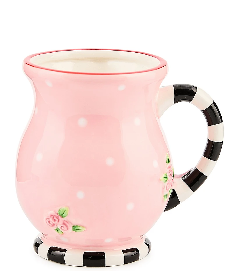 MacKenzie-Childs x Patience Brewster Holiday Collection Millicent Penguin Novelty Ceramic Mug