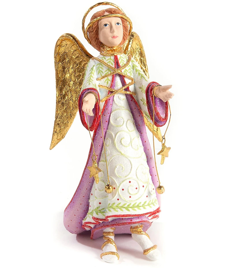 MacKenzie-Childs x Patience Brewster Holiday Collection Nativity Rejoicing Angel Figurine