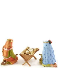 MacKenzie-Childs x Patience Brewster Holiday Collection Nativity World Holy Family Figurine Set