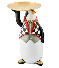 MacKenzie-Childs x Patience Brewster Holiday Collection Thaddeus Penguin Butler