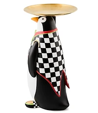 MacKenzie-Childs x Patience Brewster Holiday Collection Thaddeus Penguin Butler